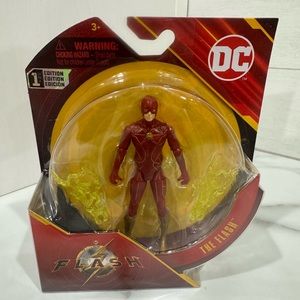 THE FLASH 4”‎ ACTION FIGURE. FIRST EDITION DC THE FLASH MOVIE